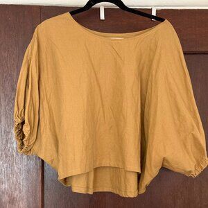 Formation cropped blouse